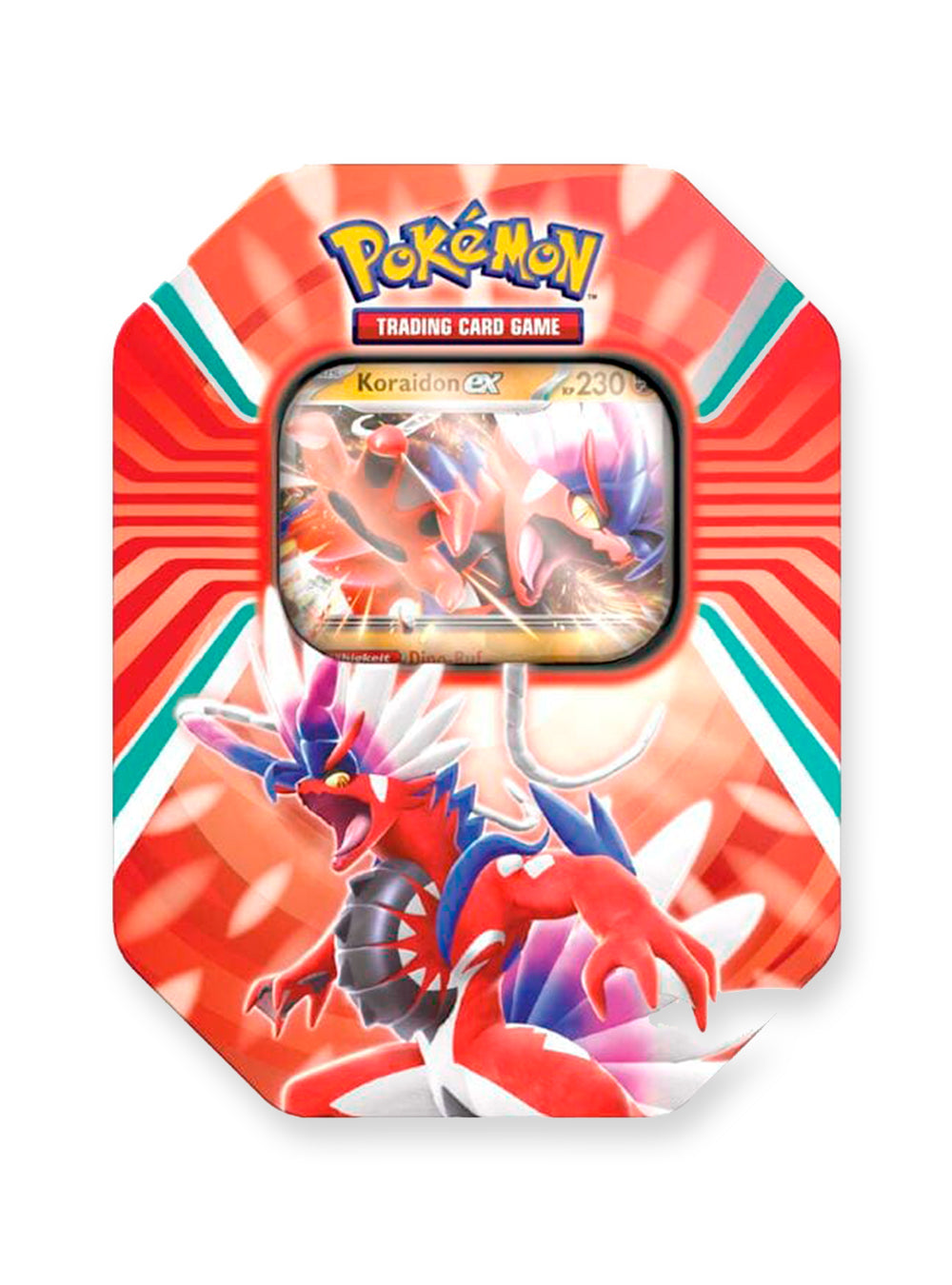 Pokémon TCG – Paldea Legends Tin (Koraidon ex)