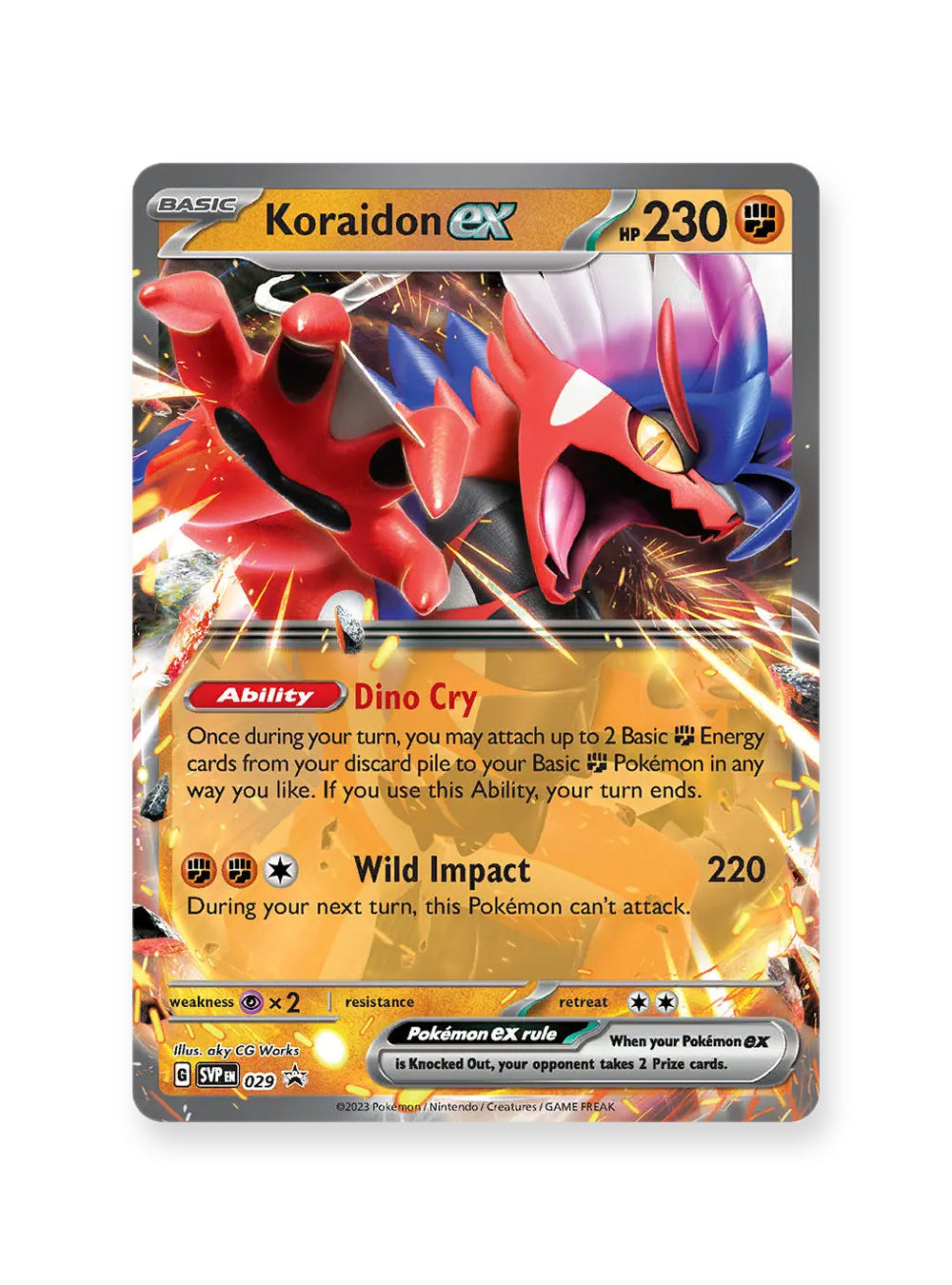 Pokémon TCG – Paldea Legends Tin (Koraidon ex)