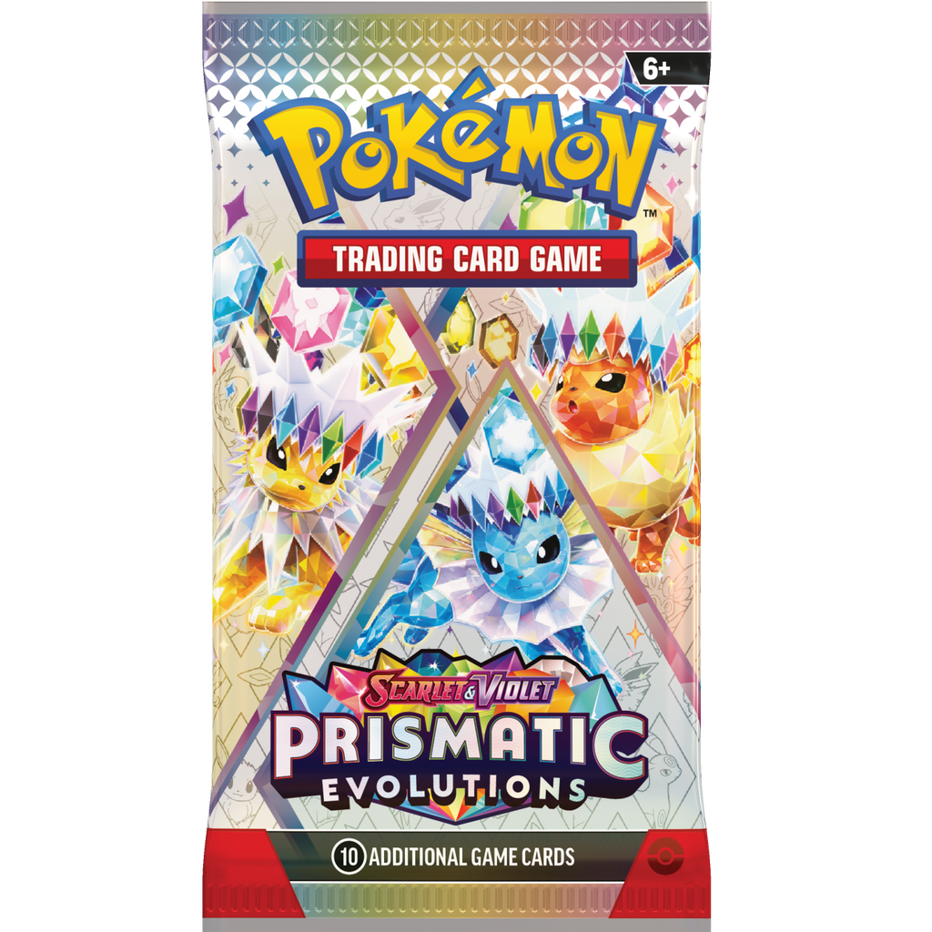 Pokémon TCG – Prismatic Evolutions Mini Tin different art