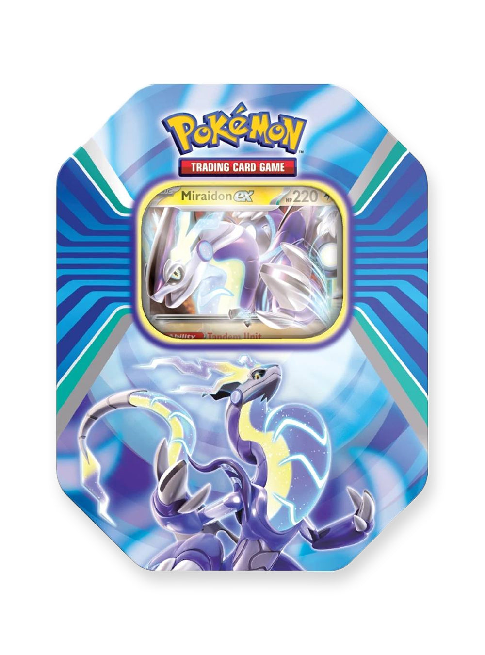 Pokémon TCG – Paldea Legends Tin (Miraidon ex)